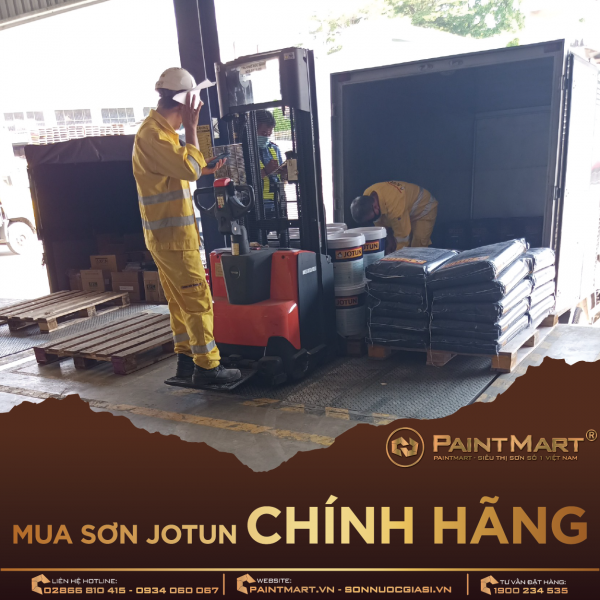 Mua sơn Jotun chính hãng tại siêu thị sơn Paintmart