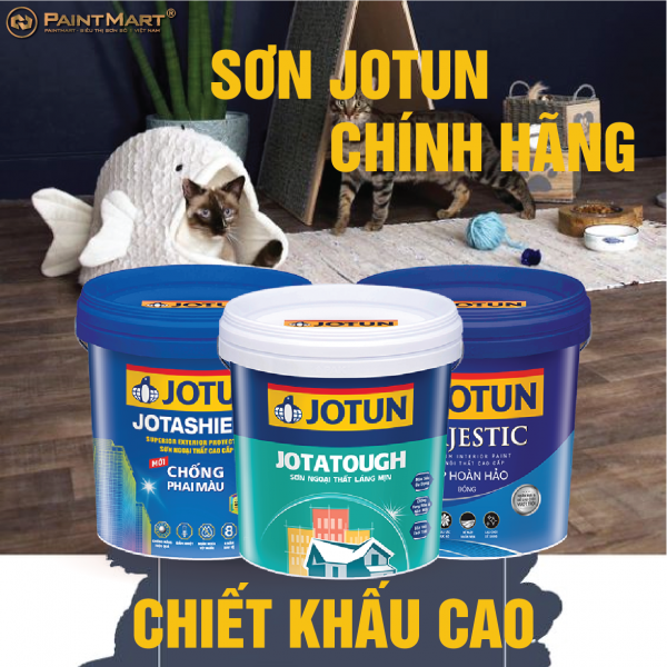 Sơn Jotun chính hãng chiết khấu cao