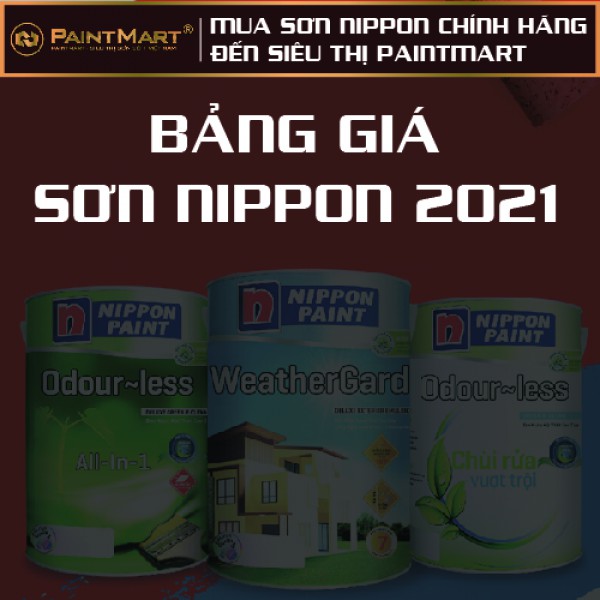 Bảng giá sơn Nippon 2021
