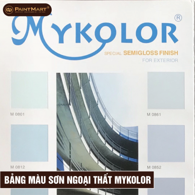 Bảng màu ngoại thất Mykolor
