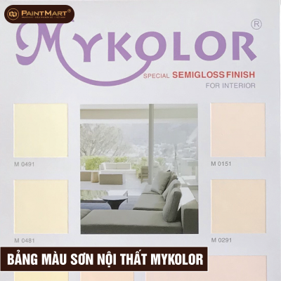 Bảng màu nội thất Mykolor
