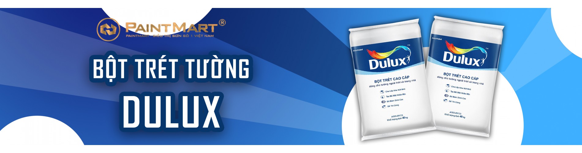 Bột trét tường Dulux