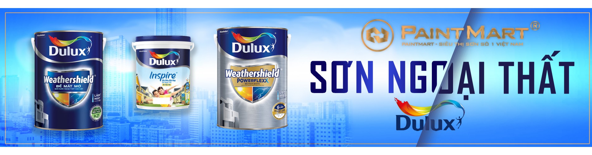 Sơn nước ngoại thất DULUX