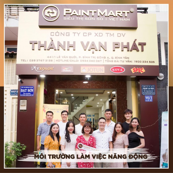 Paintmart tuyển dụng nhân sự 2020: Nhân viên Marketing Online SEO, và Nhân viên Kinh doanh
