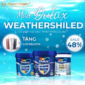 MUA SƠN DULUX WEATHERSHIELD CHÍNH HÃNG CHIẾT KHẤU CAO GỌI PAINTMART