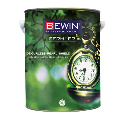 Sơn siêu bóng ngọc trai công nghệ sinh học BEWIN - Ferhler ODOURLESS PEARL SHIELD