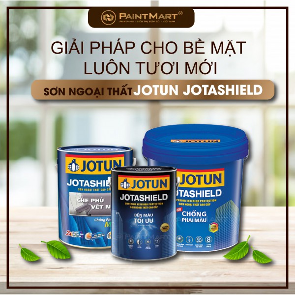 Giải pháp cho bề mặt tường luôn tươi mới từ sơn ngoại thất Jotun Jotashield 
