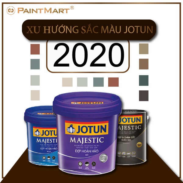 Ngỡ ngàng trước xu hướng màu sắc mới năm 2020 của JOTUN - PHẦN 1