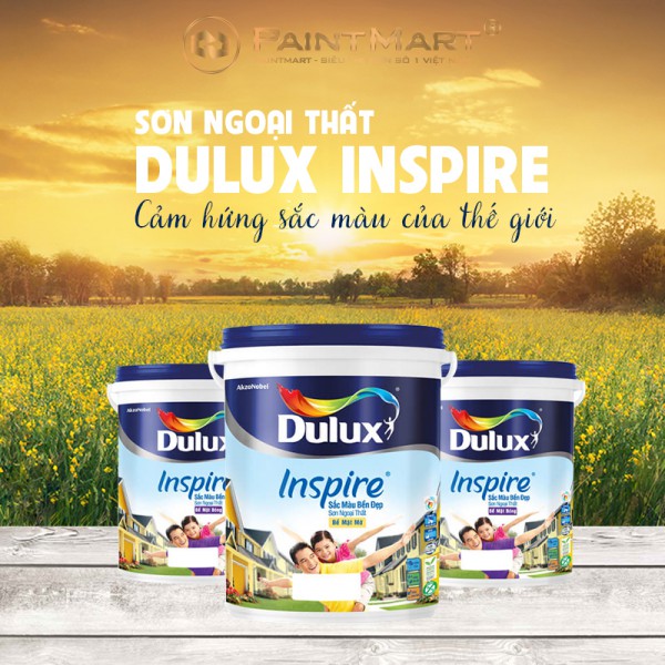 Sơn ngoại thất Dulux Inspire Sắc màu bền đẹp cùng cảm hứng sắc màu thế giới - Phần 1