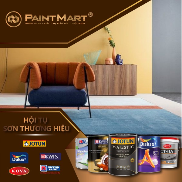 Hội tụ sơn thương hiệu chỉ có tại Paintmart