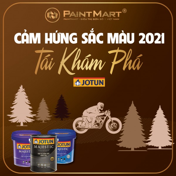 Bắt trọn bộ sưu tập màu sắc năm 2021 " TÁI KHÁM PHÁ" từ sơn Jotun