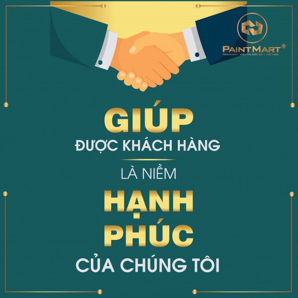 Hệ thống dịch vụ tiêu chuẩn tại Siêu thị Sơn Paint Mart - Tất cả vì các khách hàng thân yêu