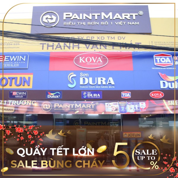 Quẩy tết lớn cùng Dulux, Sale up to 50% các sản phẩm sơn nội & ngoại thất