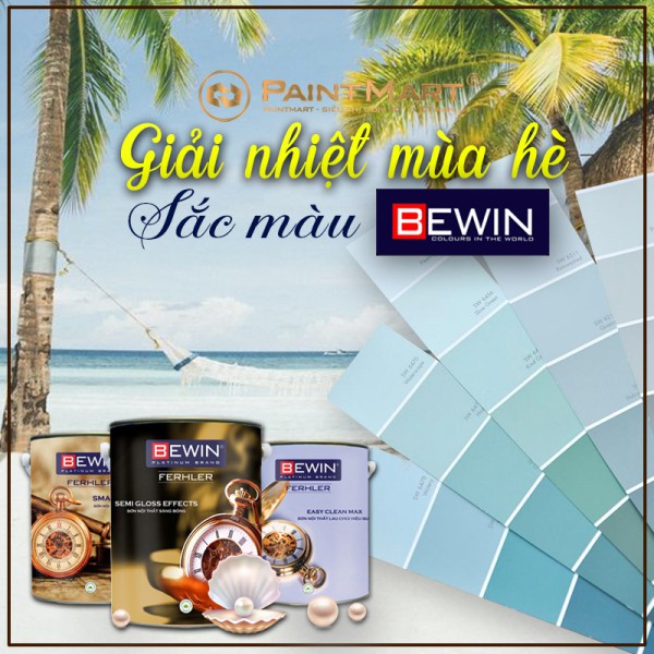 Sắc màu Bewin giải nhiệt mùa hè #LIGHTBLUE 
