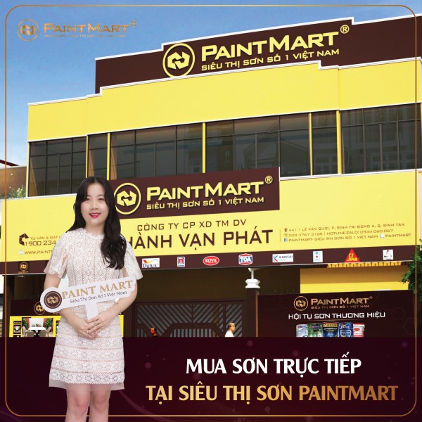 Tại sao bạn nên mua sơn trực tiếp tại Siêu thị Sơn Paintmart