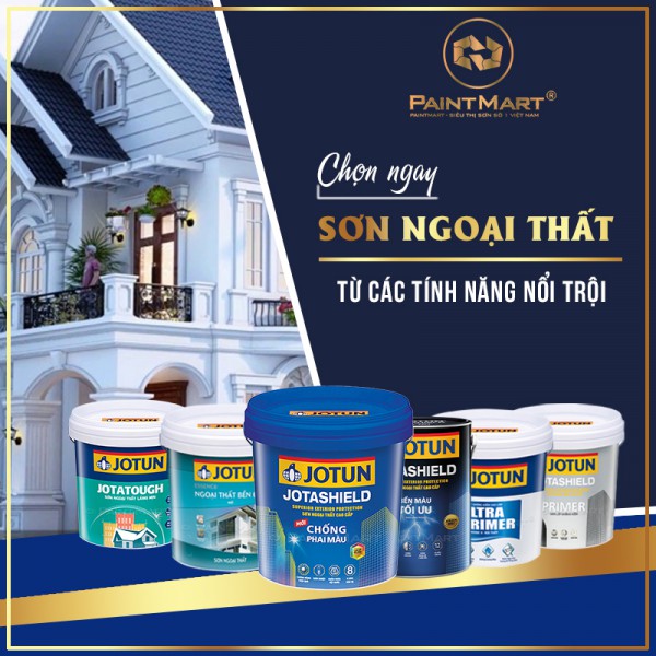 Sơn ngoại thất Jotun và các tính năng nổi trội Sơn ngoại thất Jotun và các tính năng nổi trội
