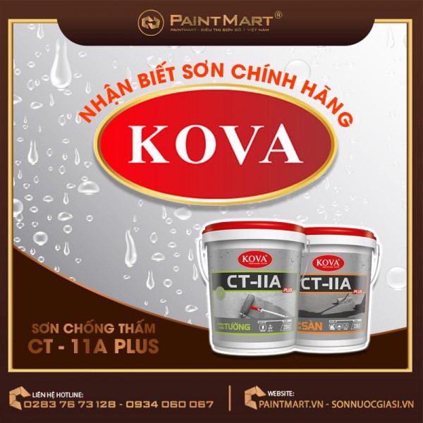 Mua lầm Sơn KOVA "giả"? Cách nhận biết sơn chính hãng?
