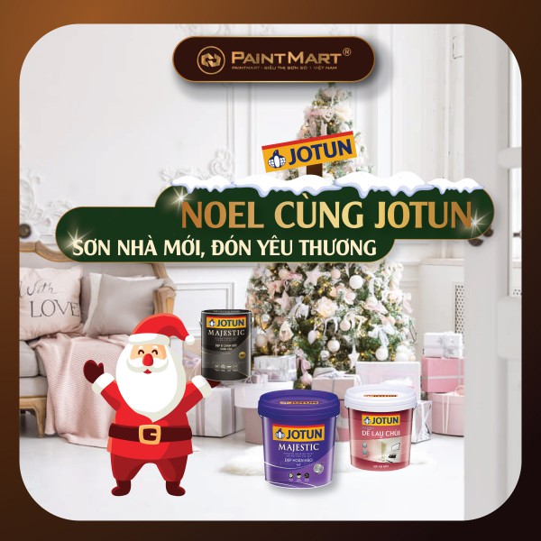 Sơn nhà đẹp, đón Giáng Sinh an lành cùng sơn Jotun Sơn nhà đẹp, đón Giáng Sinh an lành cùng sơn Jotun
