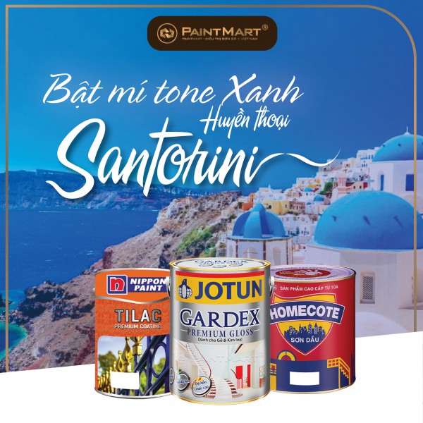 Bật mí tone xanh huyền thoại theo phong cách Santorini cho ngôi nhà của bạn