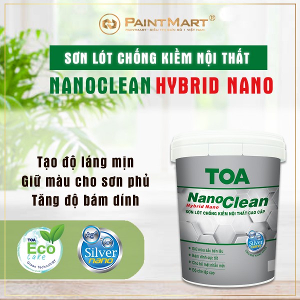 Sơn lót chống kiềm công nghệ Nano mới từ thương hiệu Toa