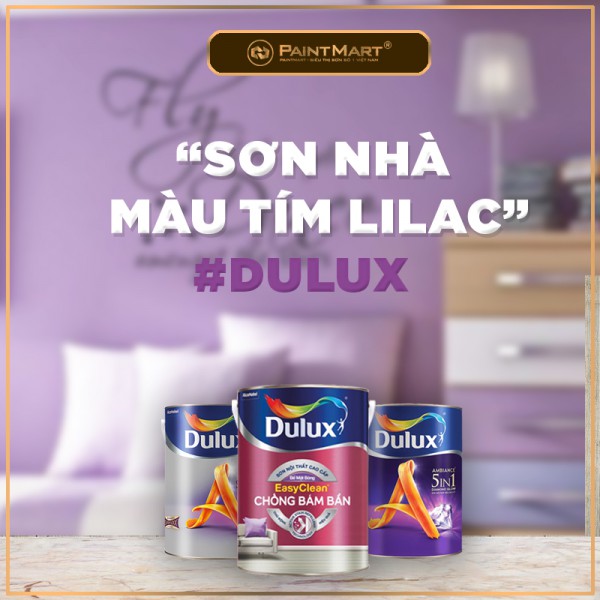 SƠN NHÀ GAM MÀU TÍM LILAC “HOT RẦN RẦN” MÙA HÈ 2020  #DULUX