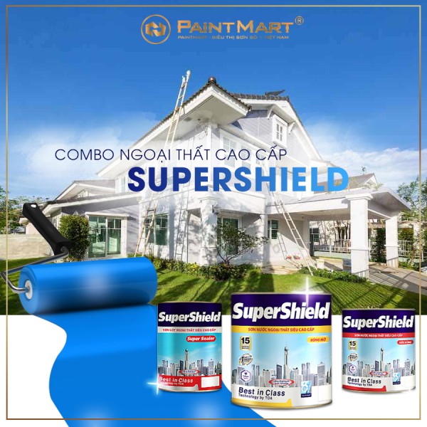 Combo ngoại thất cao cấp Toa SuperShield giải pháp bền bỉ cho mọi công trình