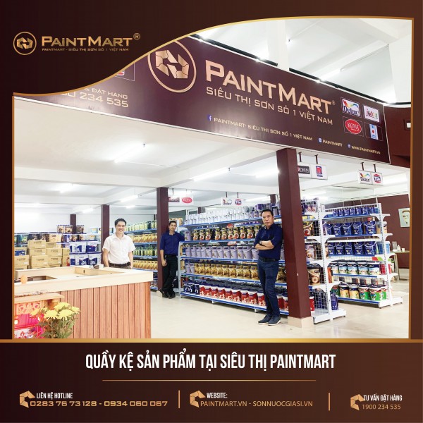 Trải nghiệm mua sơn chính hãng tại Siêu thị Sơn Số 1 Việt Nam - Paintmart