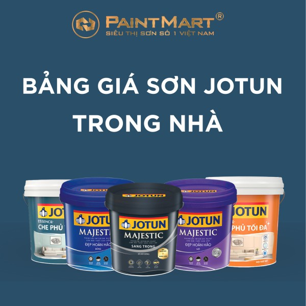 Bảng giá sơn jotun trong nhà 