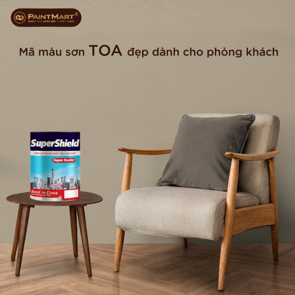 Mã màu sơn Toa đẹp dành cho phòng khách