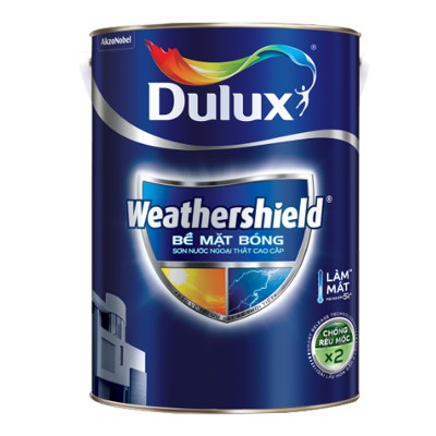 Sơn ngoại thất Dulux Weathershield bề mặt bóng BJ9 5L