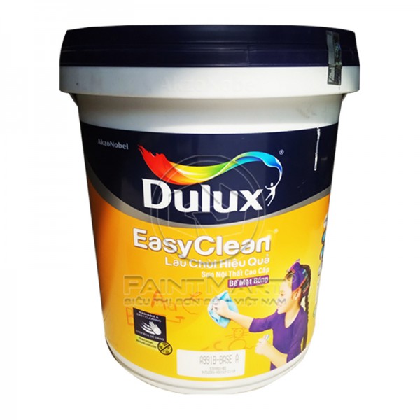 Sơn nội thất Dulux Easyclean lau chùi hiệu quả bề mặt bóng A991B thùng 18L