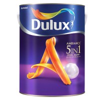 Sơn nội thất Dulux Ambiance 5 in 1 Pearl Glow bóng mờ 66A lon 1L