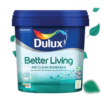 Sơn nội thất Dulux sinh học siêu bóng 5L