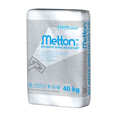 Bột trét tường nội thất Joton METTON - BAO 40kg
