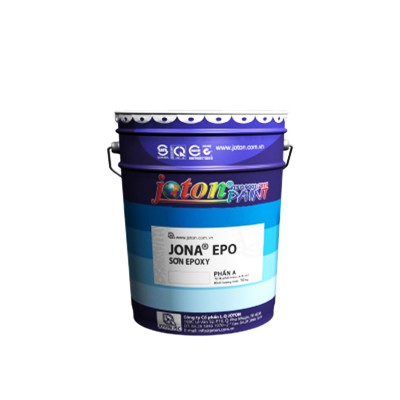 Sơn phủ Epoxy gốc dầu JONA EPO - Màu 2015, 2016, 2024, 2026, 2033, 2034, 2036, 2085, 2088, 2089 - 20kg