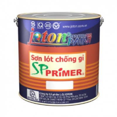 Sơn lót chống rỉ Joton SP Primer màu đỏ thùng 3.5KG