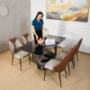 Ghế ăn nhập khẩu bọc da TVP-C1