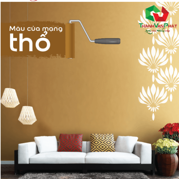 Bí quyết chọn màu sơn nước (sơn nhà) đẹp theo phong thủy - Mệnh Thổ