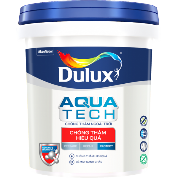 Sơn Chống Thấm pha xi măng DULUX AQUATECH - 20kg