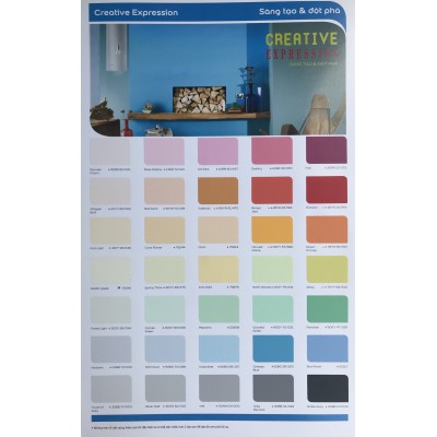 Bảng màu sơn Dulux Ambiance 5 In 1