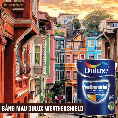 Bảng màu sơn Dulux Weathershield