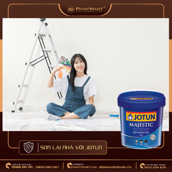 Cải tạo nhà Full Color với sơn Jotun