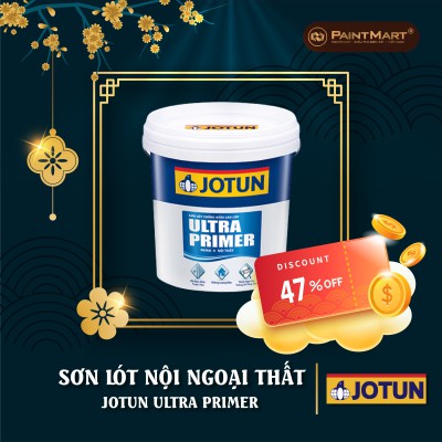 Sơn lót chống kiềm nội ngoại thất Jotun Ultra Primer thùng 17L - [ SALE ĐÓN TẾT 47% ]