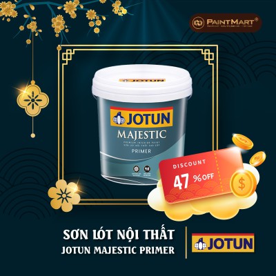 Sơn lót chống kiềm nội thất Jotun Majestic Primer thùng 17L - [ SALE ĐÓN TẾT 47% ] 