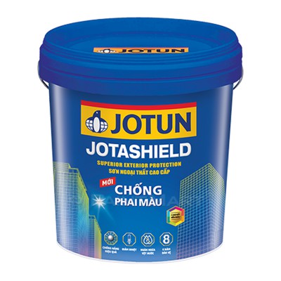 Sơn nước ngoại thất Jotun Jotashield chống phai màu mới thùng 15L