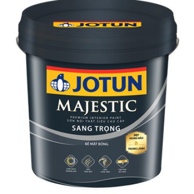 Sơn nước nội thất Jotun Majestic sang trọng bóng lon 5L