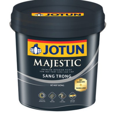 Sơn nước nội thất Jotun Majestic sang trọng bóng lon 5L