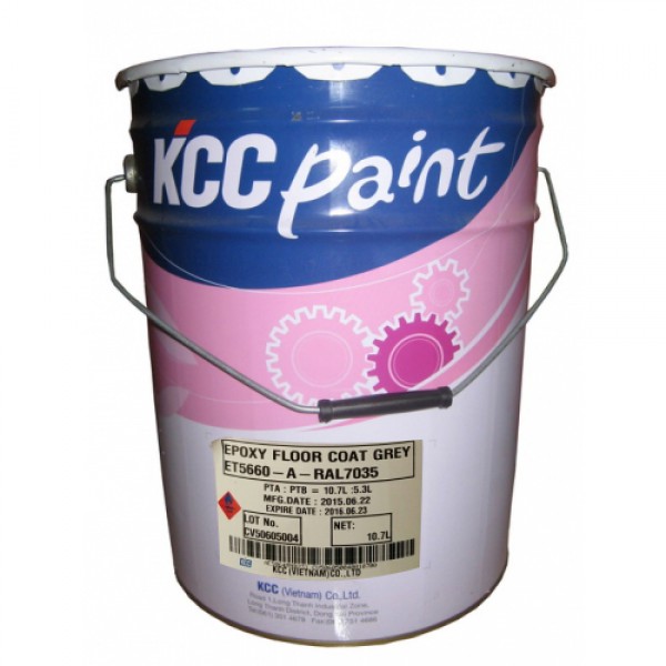 Sơn Epoxy KCC ET5660 màu đỏ