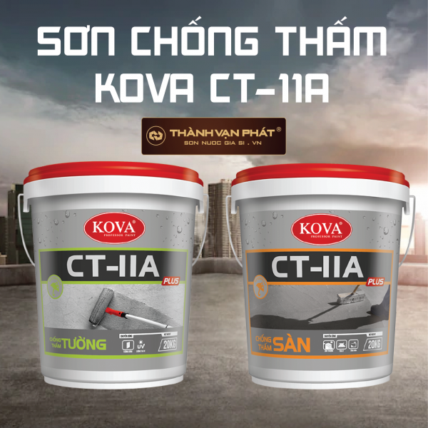 Đặc tính vượt trội sơn chống thấm Kova CT-11A