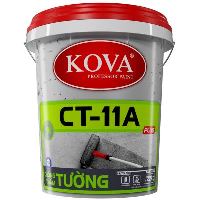 Chất chống thấm cao cấp KOVA CT-11A Plus tường thùng 22Kg